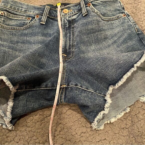 J Crew Mercantile Jean Distressed Shorts Size 27 - Picture 8 of 9